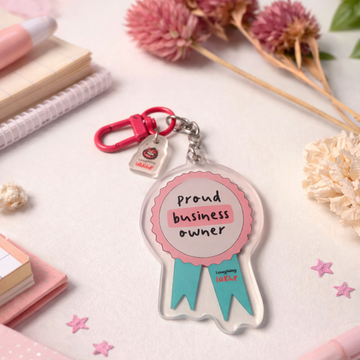Proud Business Owner Acrylic Keychain