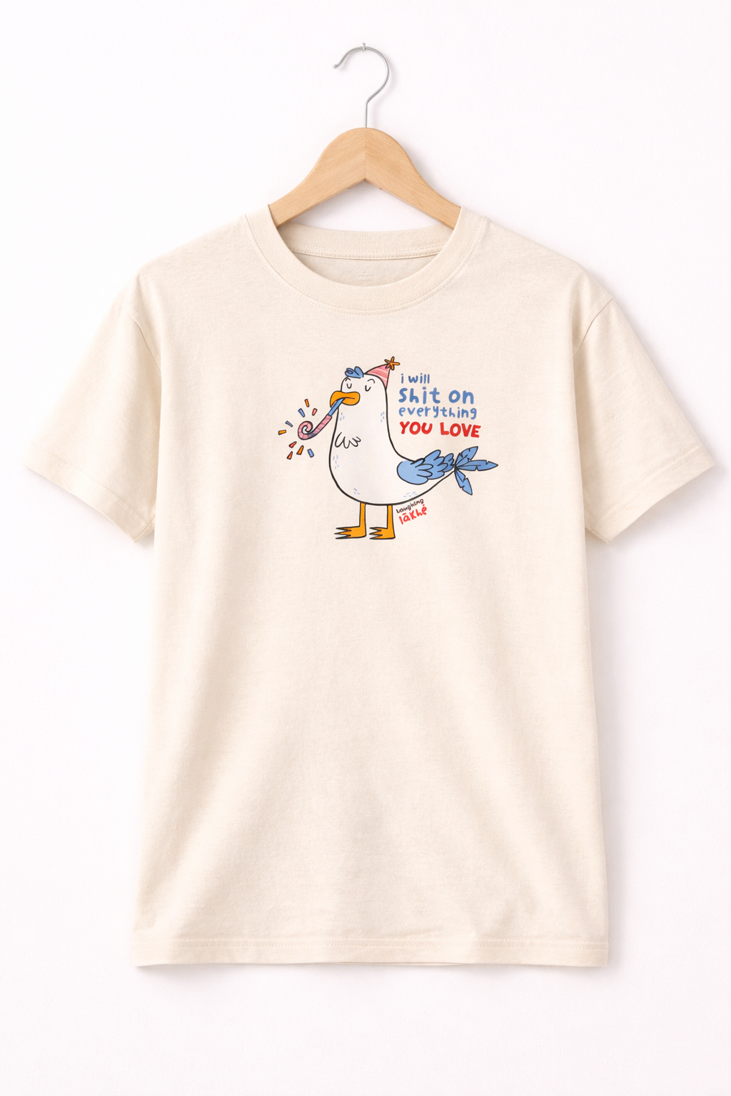Chaotic Seagull T-Shirt | Funny Food Lover Tee (Copy)