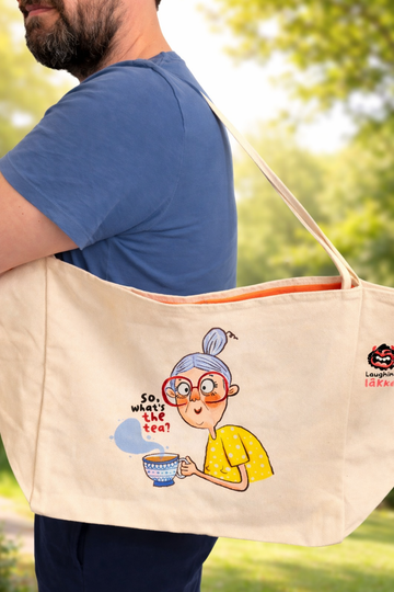 The “What’s the Tea?” Tote Bag