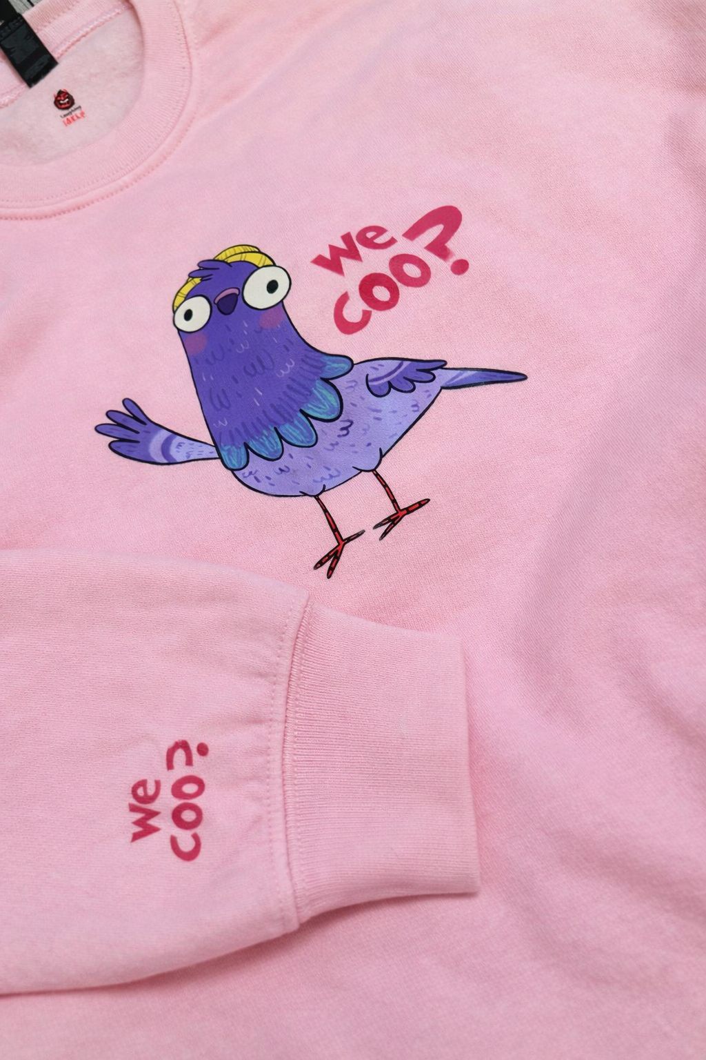 We Coo? Sweatshirt | Funny Pigeon Sweatshirt