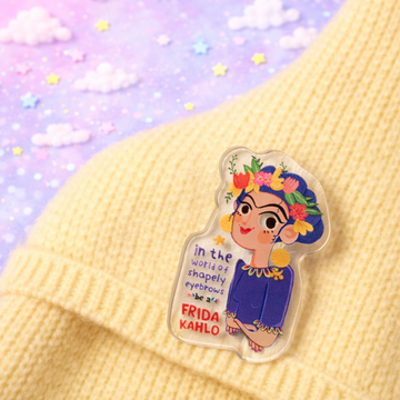 Frieda Kahlo Acrylic Pin