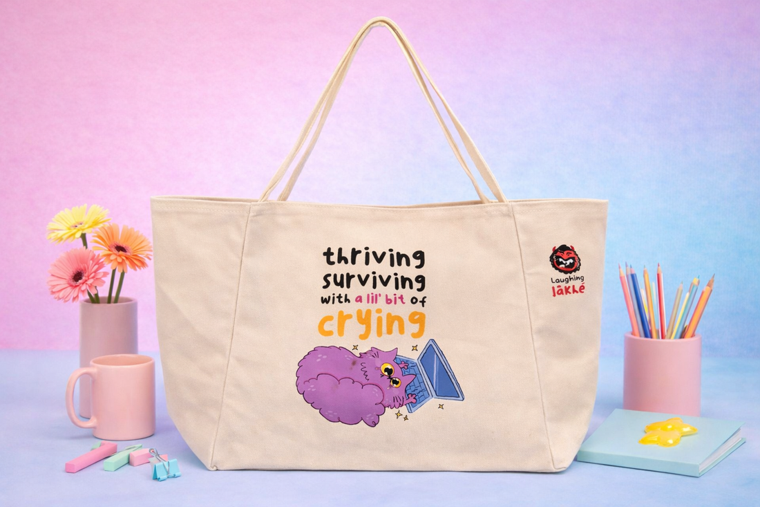 The Thriving (Mostly) Tote Bag