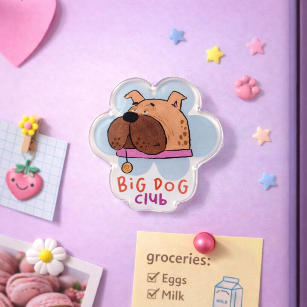 Big Dog Club Mag Nut (Magnet)