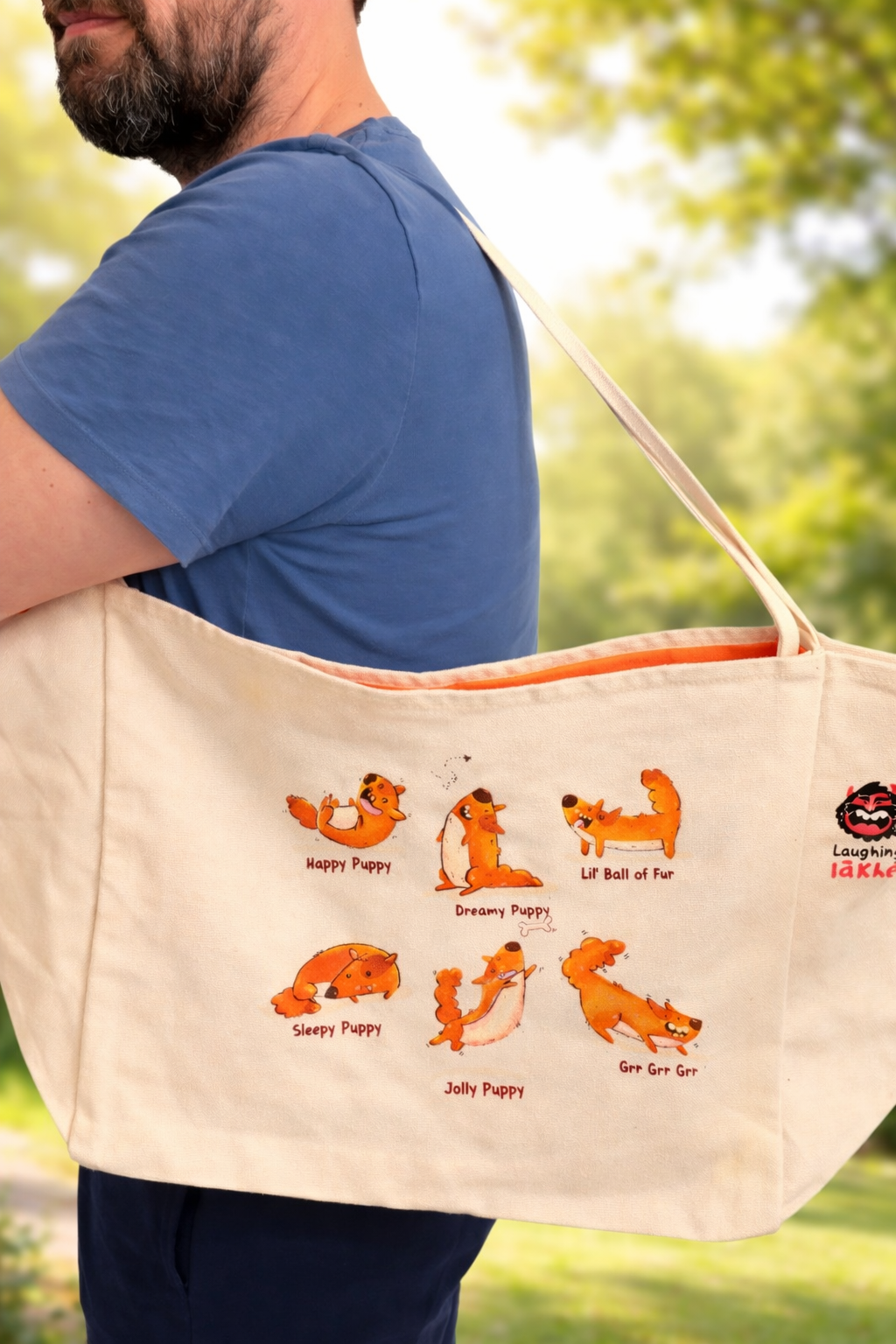 The Puppy Personalities Tote Bag