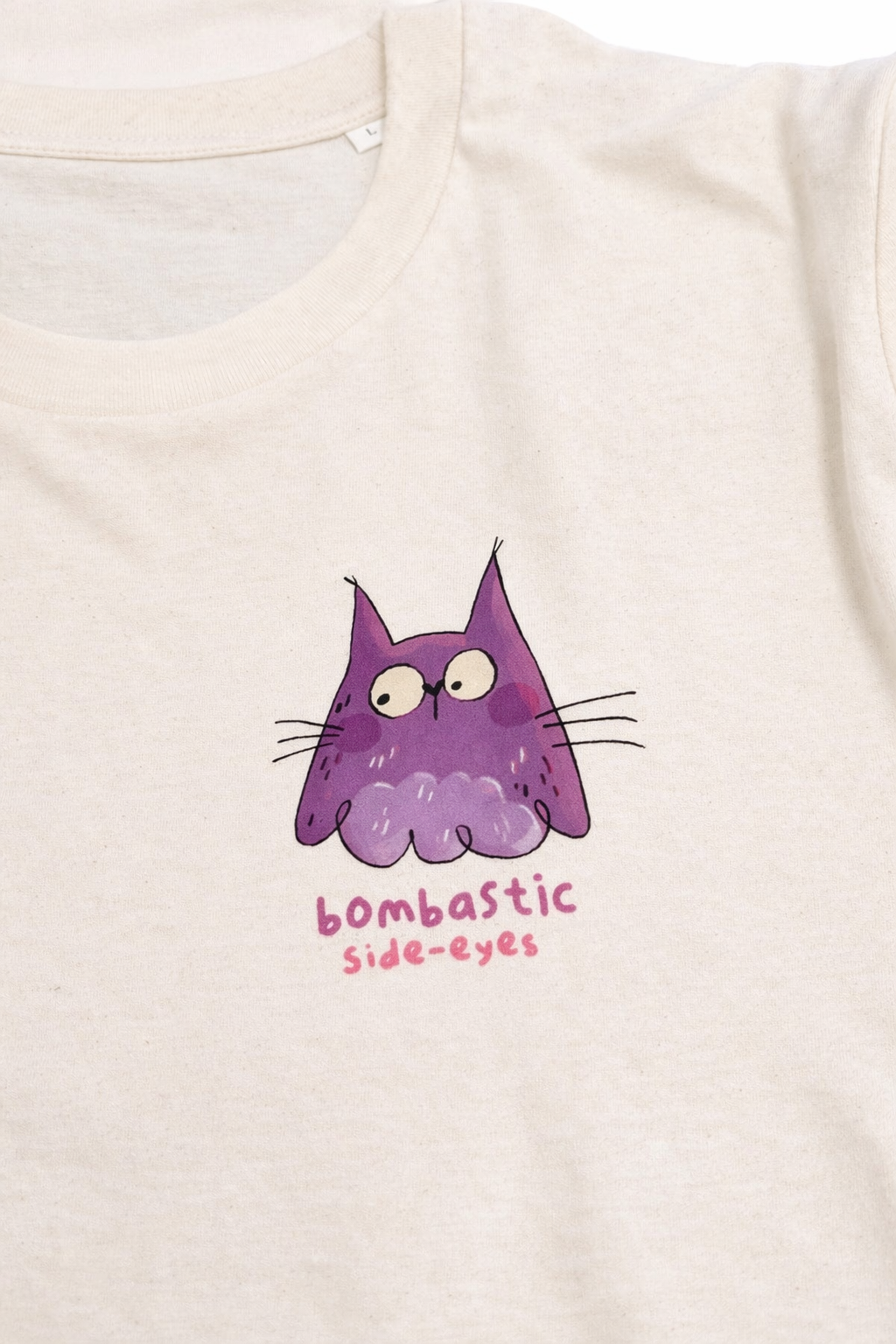 Bombastic Side Eye T-Shirt | Funny Cat Graphic Tee