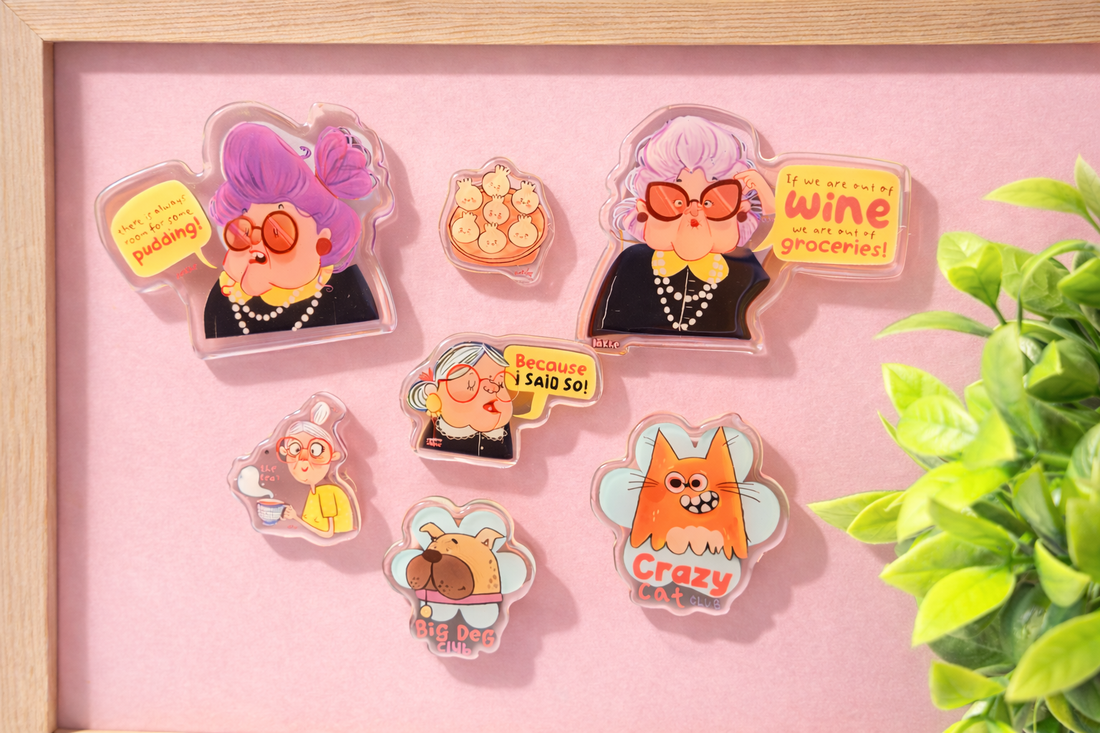 Pudding Lover Mag Nut (Magnet)