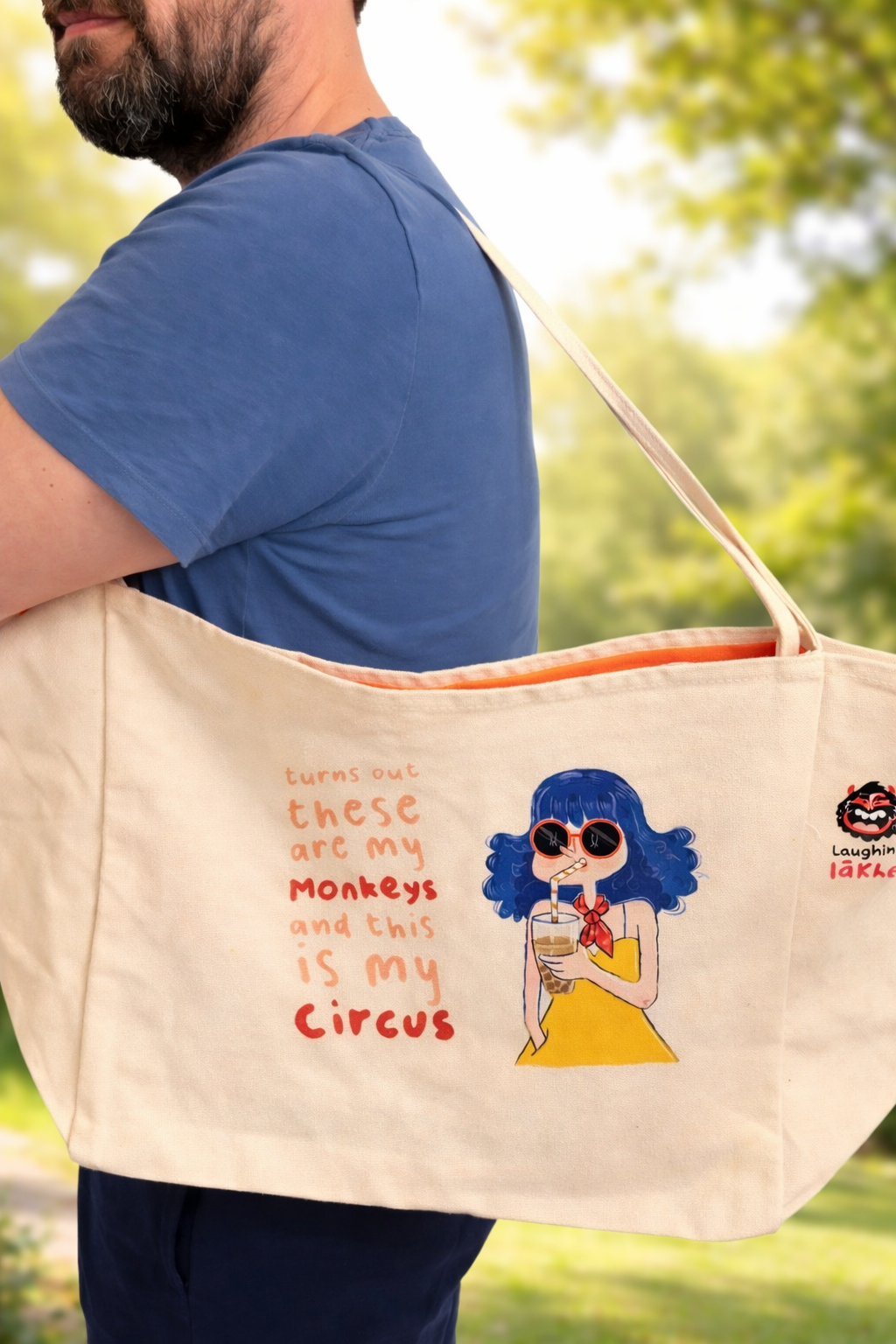 The “My Monkeys, My Circus” Tote Bag