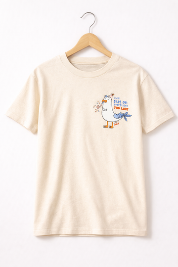 Chaotic Seagull T-Shirt | Funny Food Lover Tee (Copy)