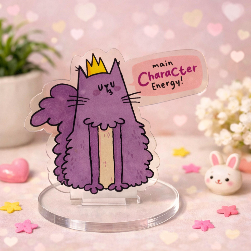 Sassy MVP Cat Desk Buddy