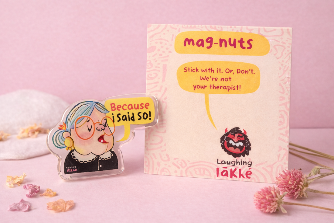 Bossy Nan Mag Nut (Magnet)