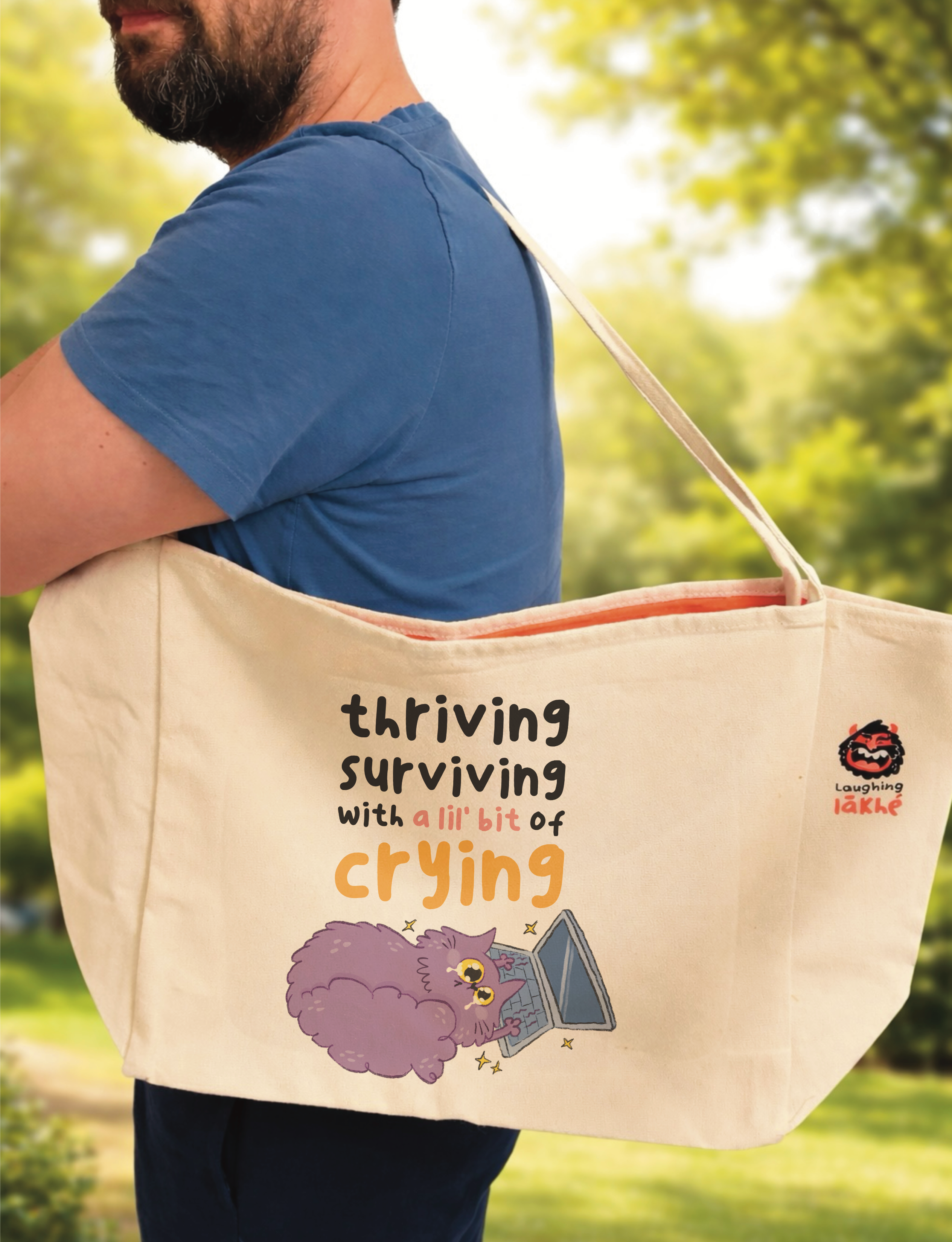 The Thriving (Mostly) Tote Bag
