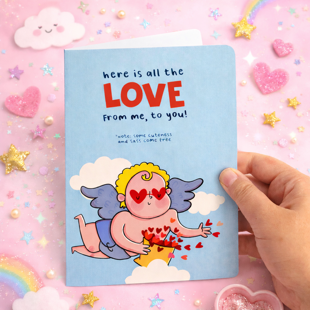 All the Love Greeting Card